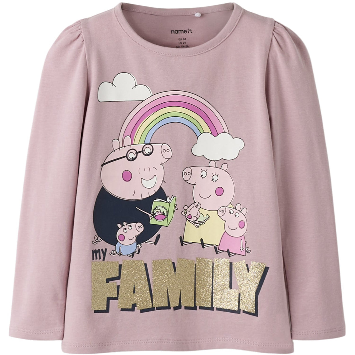 Name It Keepsake Lilac Nmfnora Peppa Ls Topp Box Lnoos Cplg