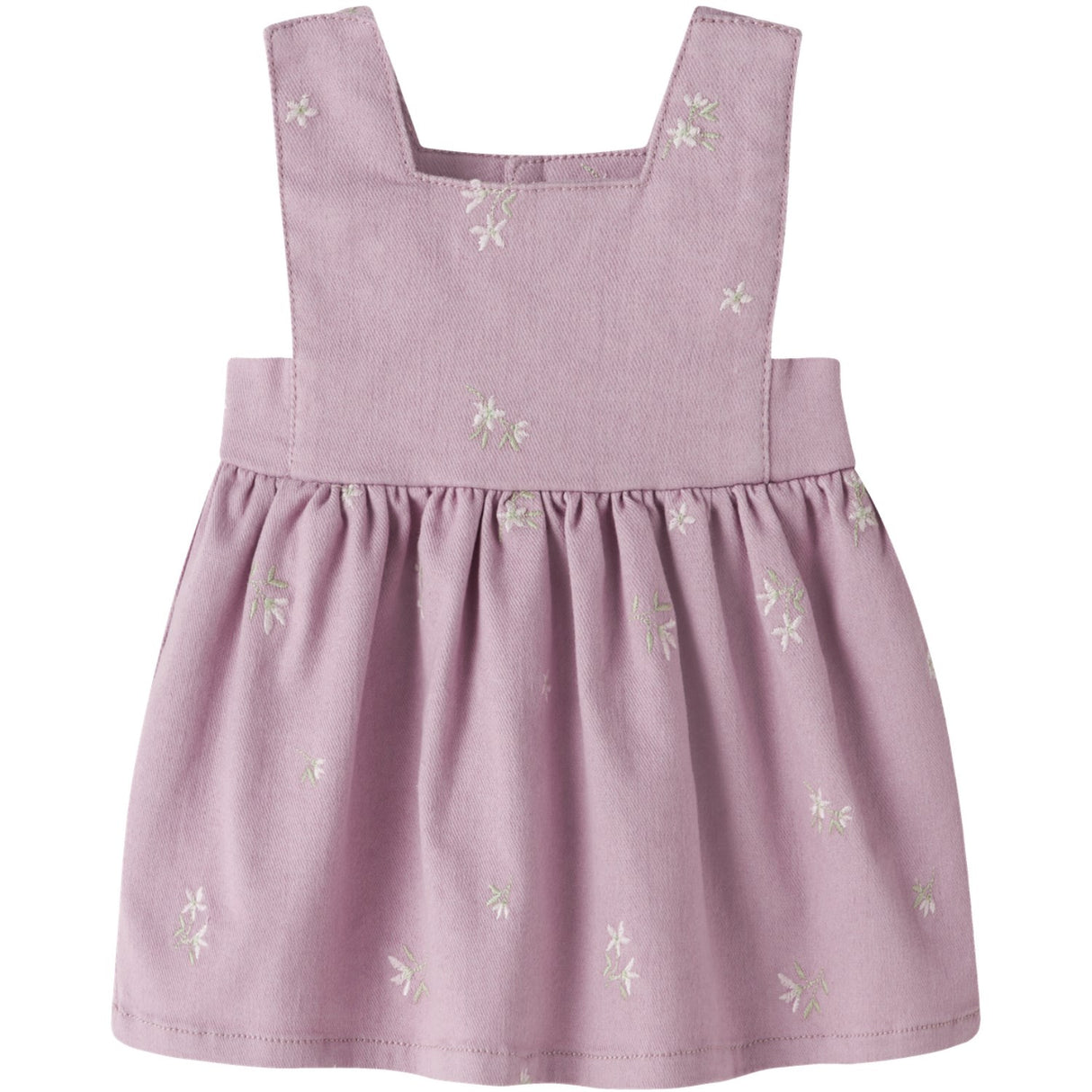 Name It Dawn Pink Flower Emb Nbfscarlet Twi Skirtall 5014-Yf