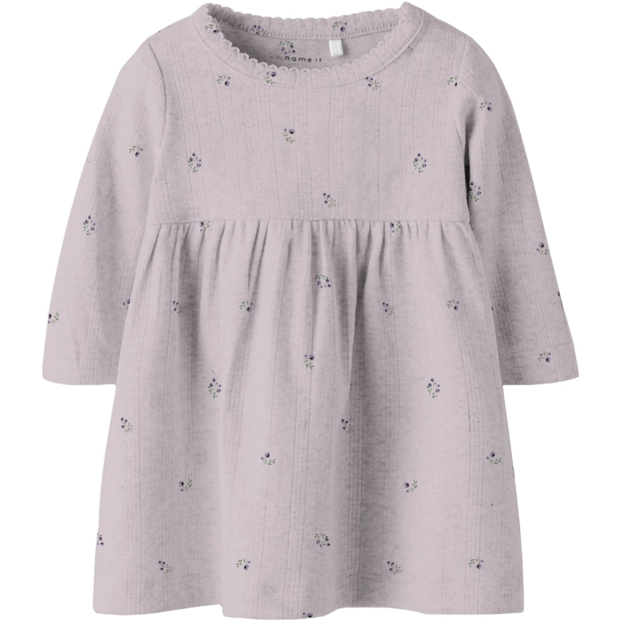 Name It Lilac Marble Nbfberries Ls Klänning Box
