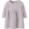 Name It Lilac Marble Nbfberries Ls Klänning Box