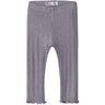 Name It Lavender Gray Melange Nbfblitta Leggings