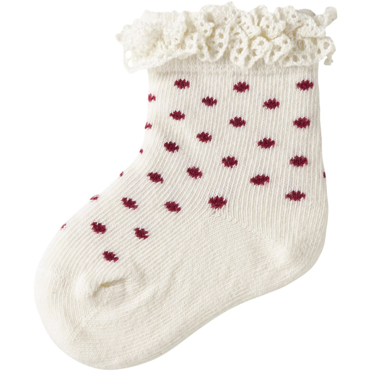 Name It Cloud Dancer Nbfbyra Strumpor