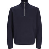 Jack & Jones Junior Night Sky Jprblamilano Stitch Stickad Half Zip Jnr