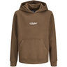 Jack & Jones Junior Cocoa Jjesoho Sweat Huva Noos Jnr