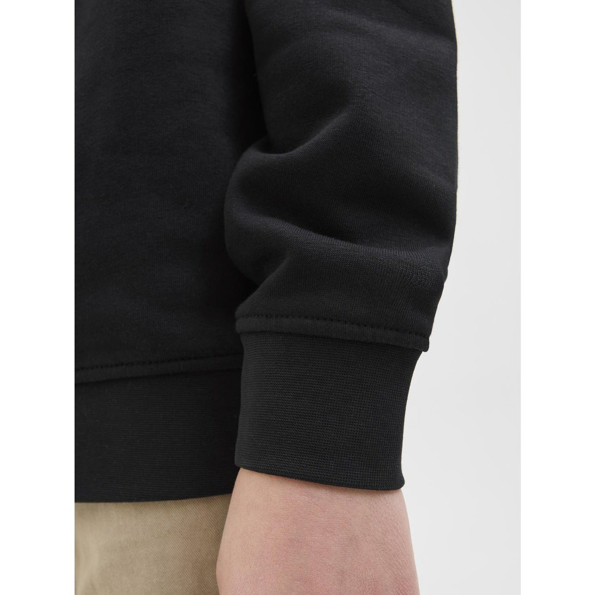 Jack & Jones Junior Black Jjesoho Sweat Crew Neck Sn Jnr