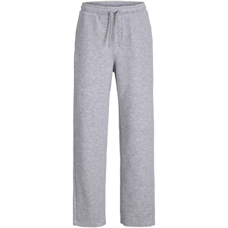 Jack & Jones Junior Light Grey Melange Jpstkane Bradley Unc Swt Byxor Jnr Sn