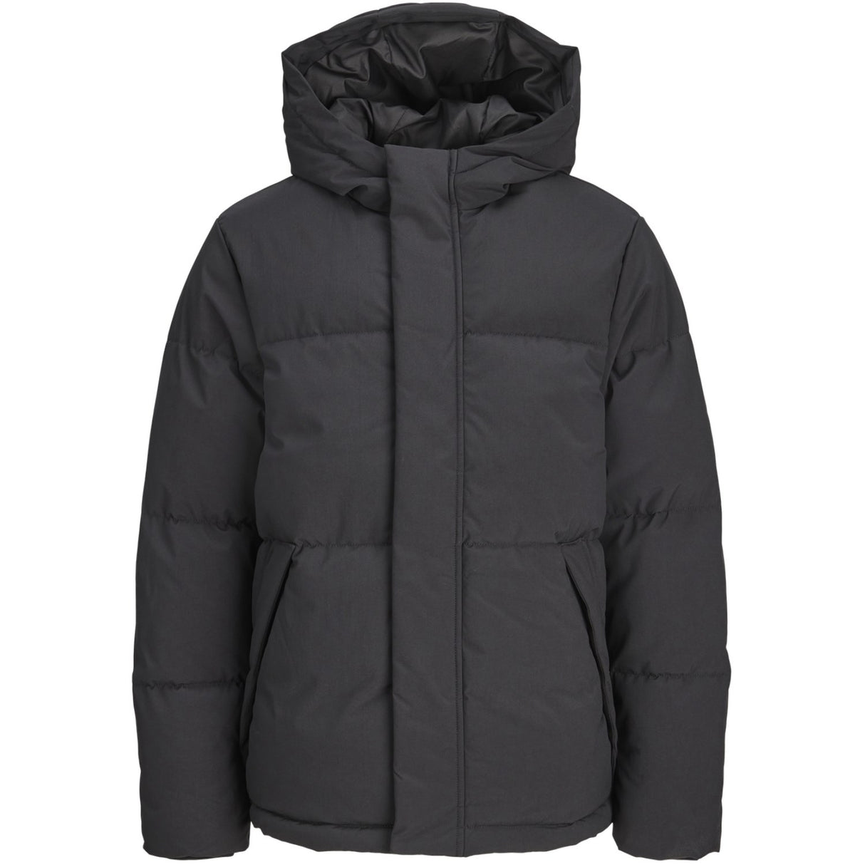 Jack & Jones Junior Black Jjesoho Puffer Huva Aw26 Jnr