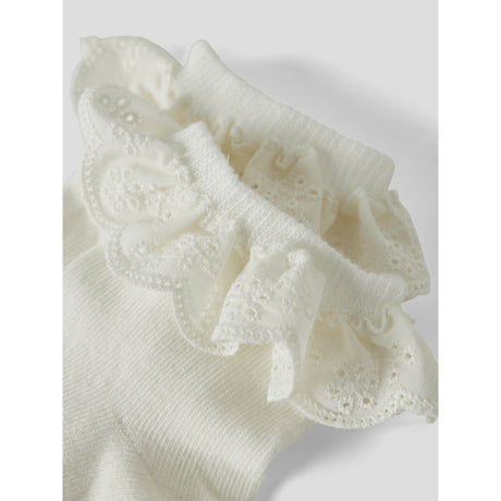 Lil'Atelier Coconut Milk Nmfdertrud 2 Pack Strumpor Lil