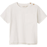 Lil'Atelier Coconut Milk Nmmdolan Ss Loose Topp Lil Noos