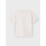 Lil'Atelier Coconut Milk Nmmdolan Ss Loose Topp Lil Noos