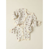 Lil'Atelier Turtledove Red Heart Nbfsaran Ls Stickad Card Heart Lil