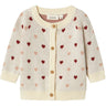 Lil'Atelier Turtledove Red Heart Nbfsaran Ls Stickad Card Heart Lil