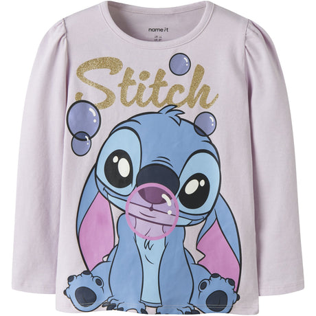 Name It Lavender Fog Nmffufu Stitch Ls Topp Box Wdi