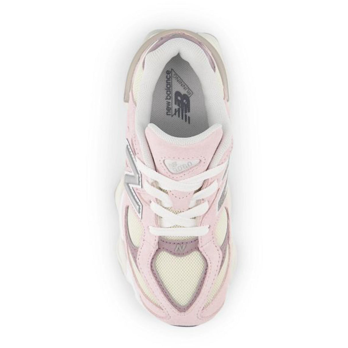 New Balance Dark Silver Metallic New Balance 9060 Kids Lace