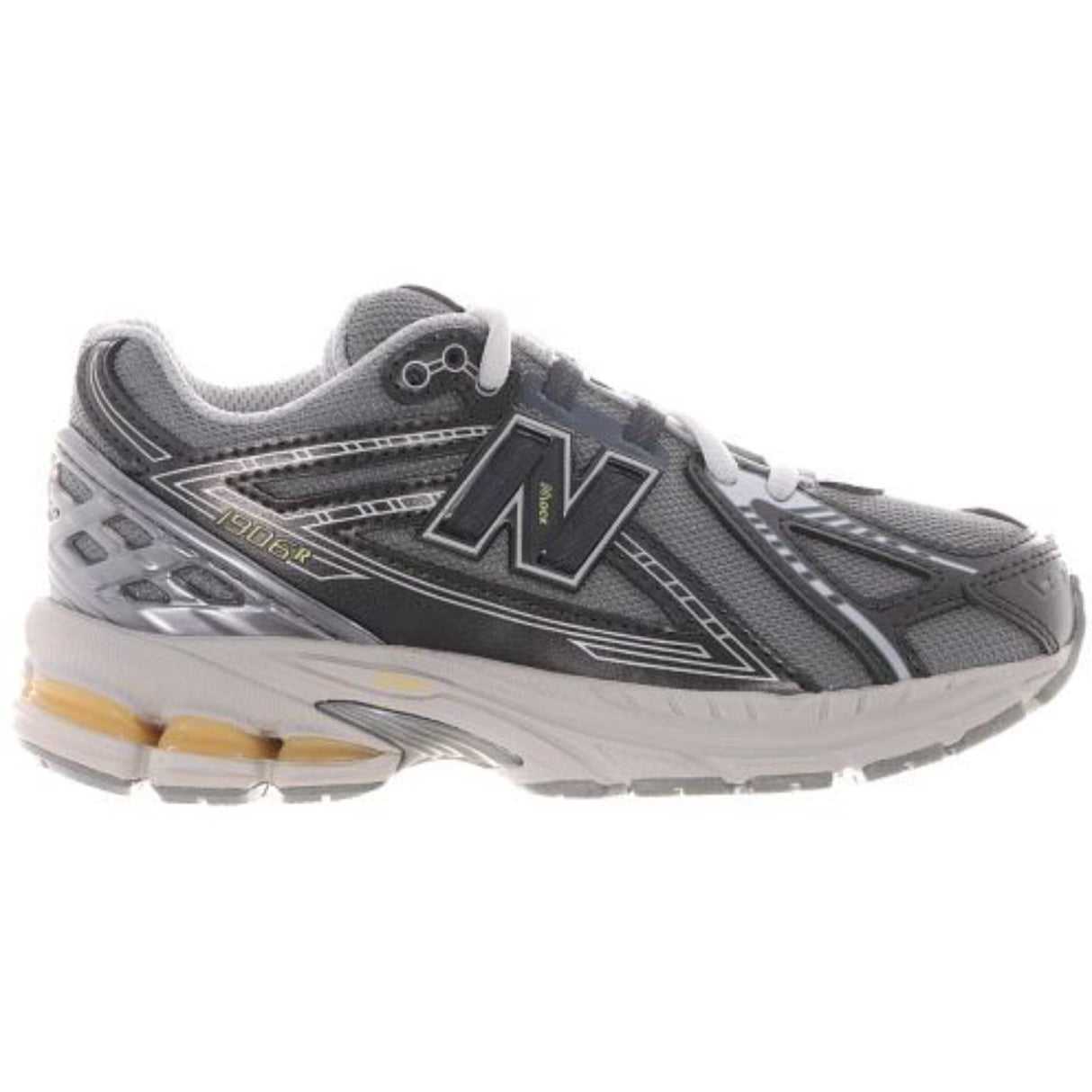 New Balance Dark Silver Metallic New Balance 1906 Kids Lace