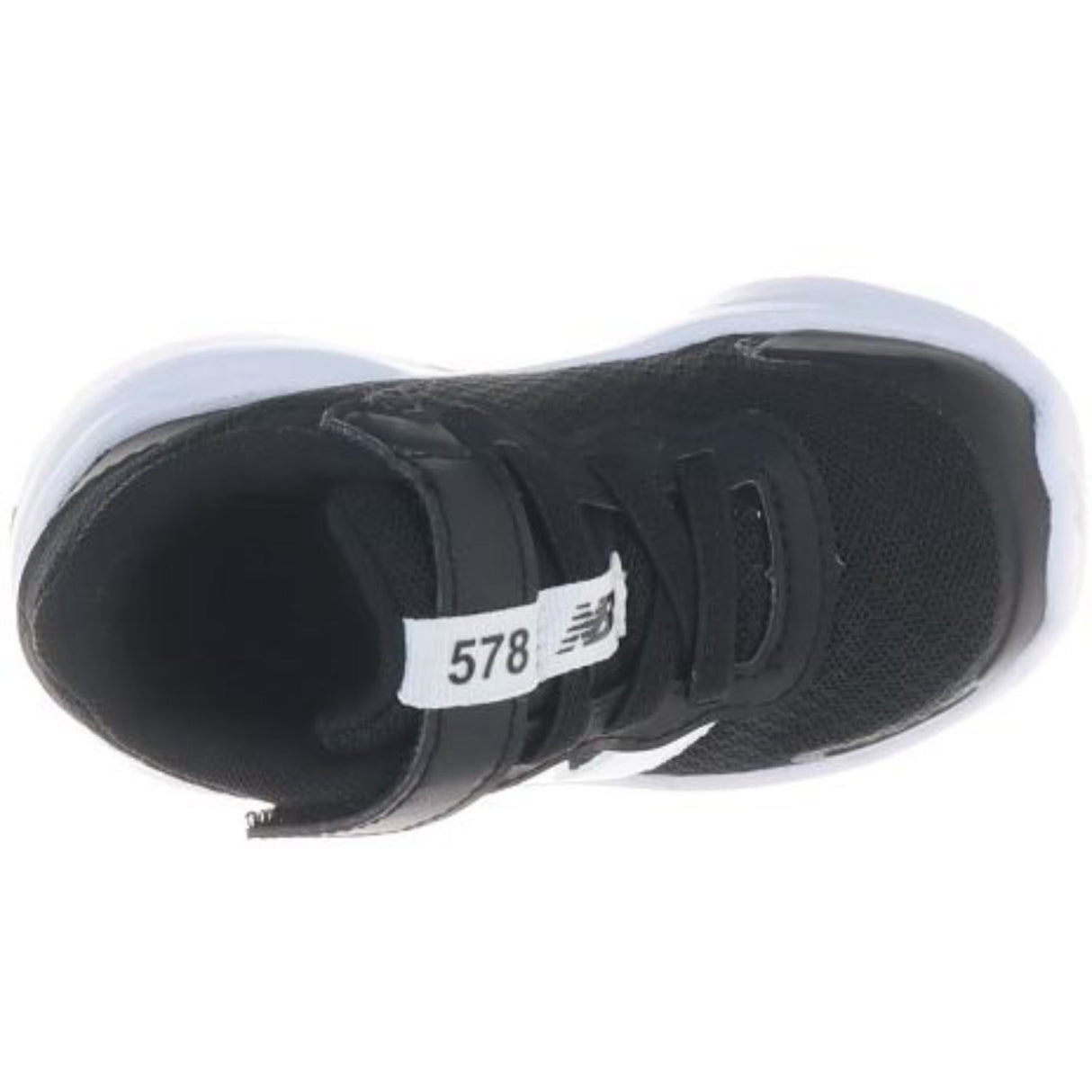 New Balance Black New Balance FreshFoam 578 Kids Bungee Lace Med Topp Rem