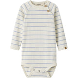 Lil'Atelier Coconut Milk Zen Blue Nbmkail Ls Slim Body Lil Noos