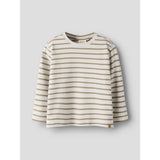 Lil'Atelier Turtledove Sepia Tint Nmmlimia Ls Loose Topp Lil Noos