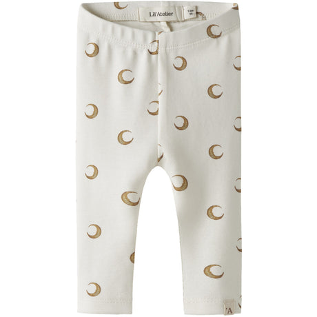 Lil'Atelier Coconut Milk Moon Nbnlayo Kim Slim Leggings Lil Noos