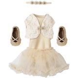 Maileg Balletdragt Och Tylskørt Creme, Størrelse 3