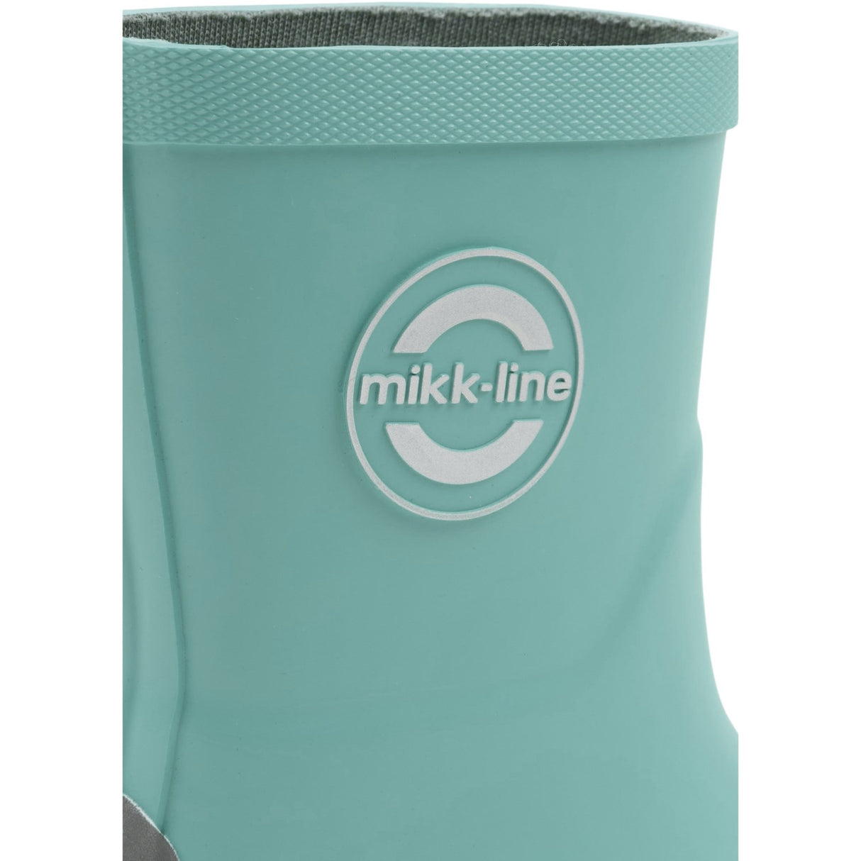 Mikk-Line Stone Blue Gummistövlar Solid - Barefoot