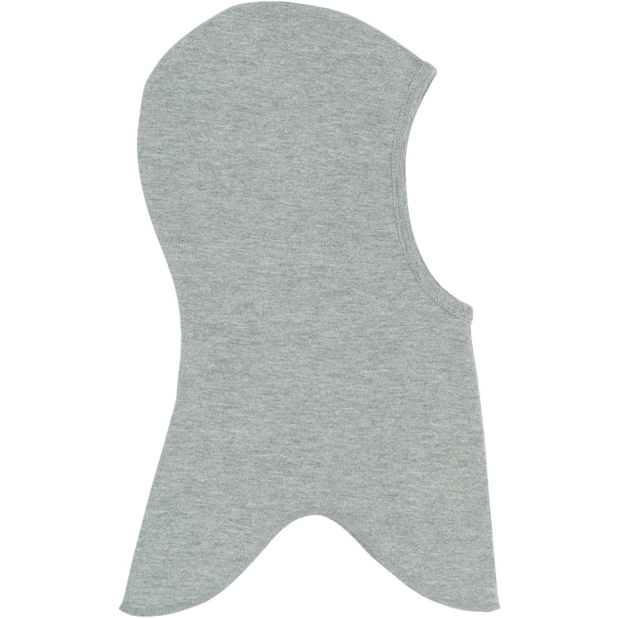 Mikk-Line Light Grey Melange Bomull Fullface