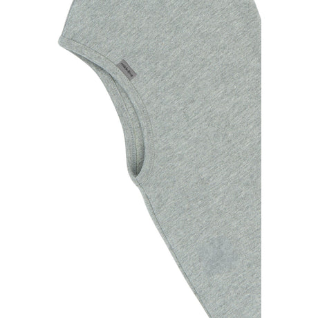 Mikk-Line Light Grey Melange Bomull Fullface