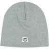 Mikk-Line Light Grey Melange Bomull Mössa - Solid