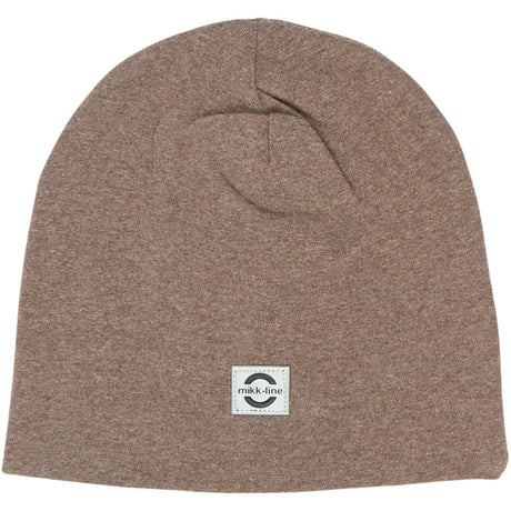 Mikk-Line Melange Denver Bomull Mössa - Solid