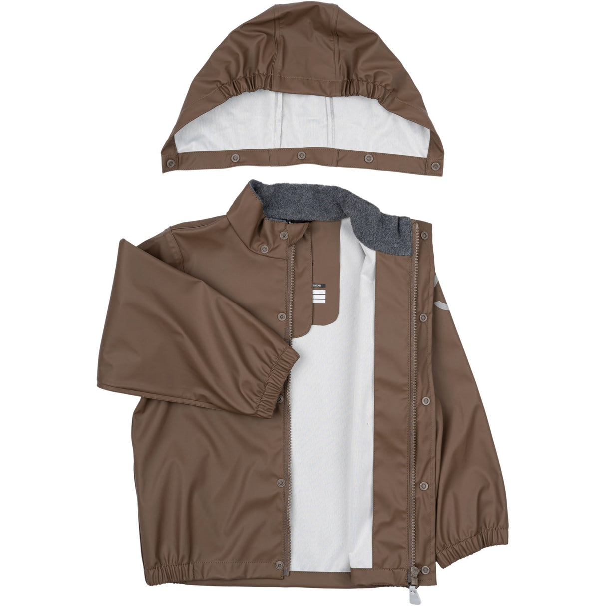 Mikk-Line Chocolate Chip Pu Rain Sett M/ Susp.