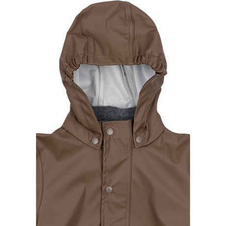 Mikk-Line Chocolate Chip Pu Rain Sett W/O Susp.