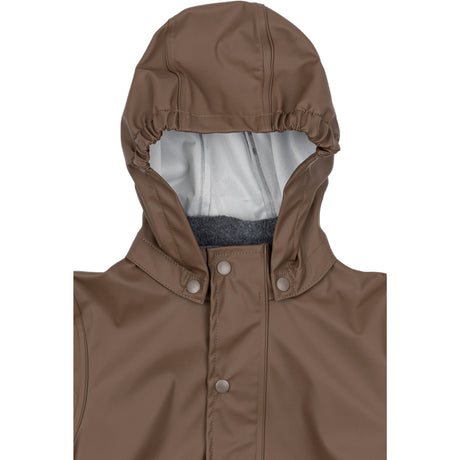 Mikk-Line Chocolate Chip Pu Rain Sett W/O Susp.