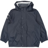 Mikk-Line Dark Navy Pu Rain Sett W/O Susp.