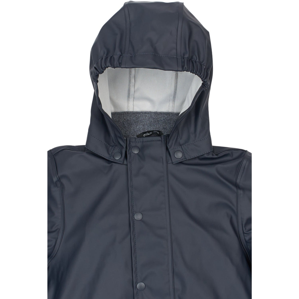 Mikk-Line Dark Navy Pu Rain Sett W/O Susp.