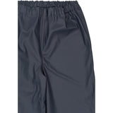 Mikk-Line Dark Navy Pu Rain Sett W/O Susp.