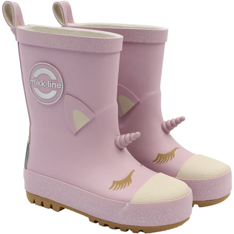 Mikk-Line Mauve Shadows Gummistövlar 3D Unicorn