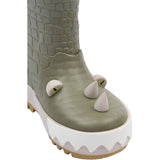 Mikk-Line Dusty Olive Gummistövlar 3D Dragon