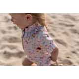 Mikk-Line Butterfly AOP Swim Dräkt Uv Frill AOP