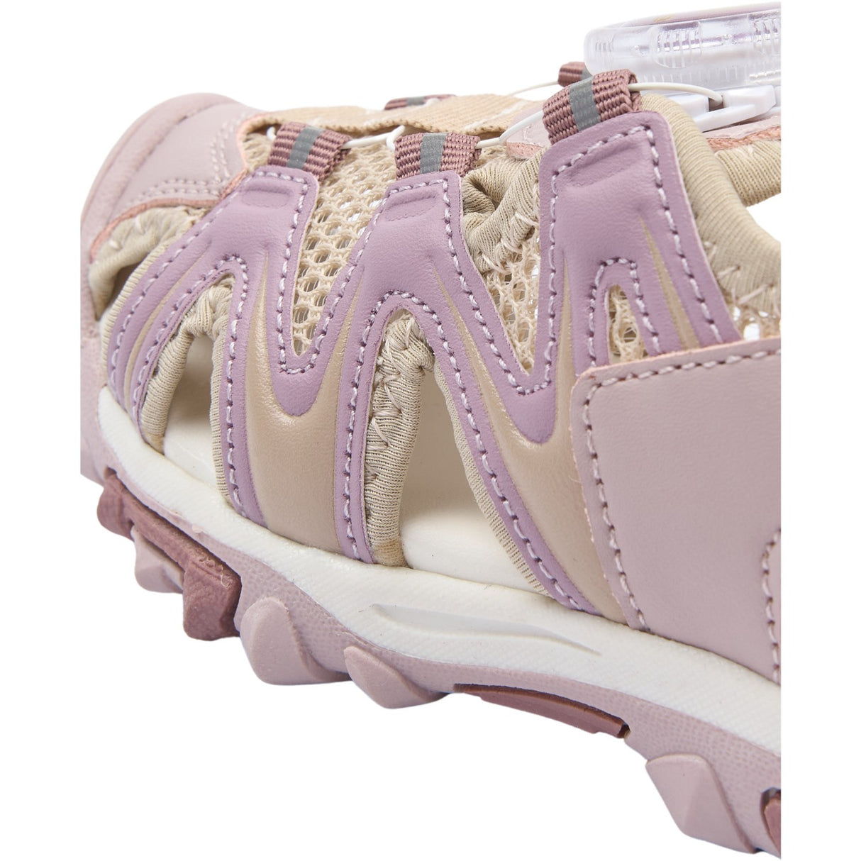 Mikk-Line Mauve Shadows Sandal Med Mesh