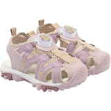 Mikk-Line Mauve Shadows Sandal Med Mesh