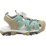 Mikk-Line Stone Blue Sandal Med Mesh