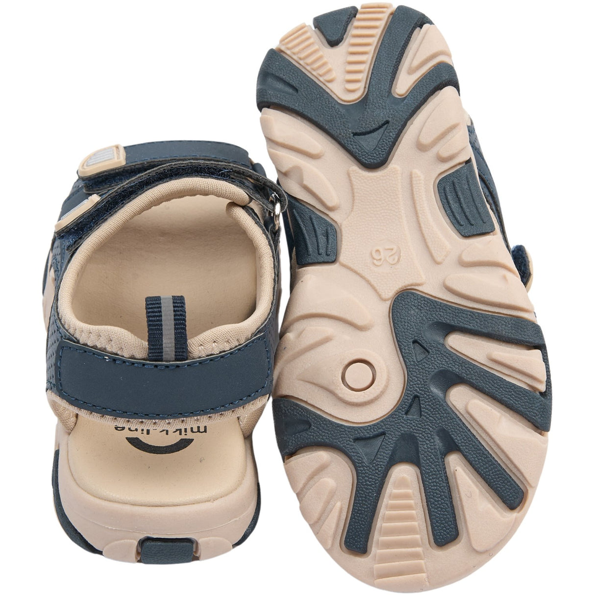 Mikk-Line Blue Nights Sandal Med Kardborreband