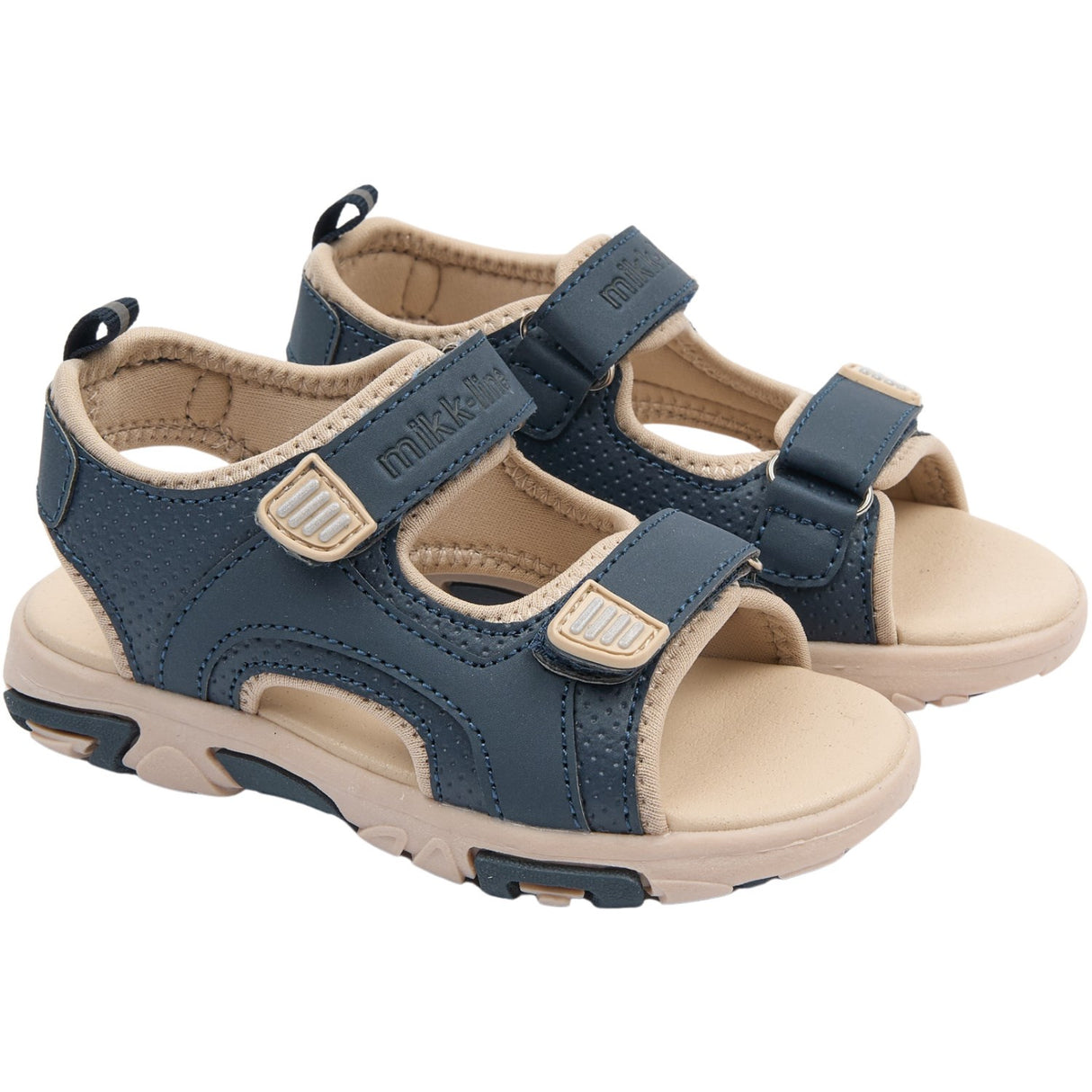 Mikk-Line Blue Nights Sandal Med Kardborreband
