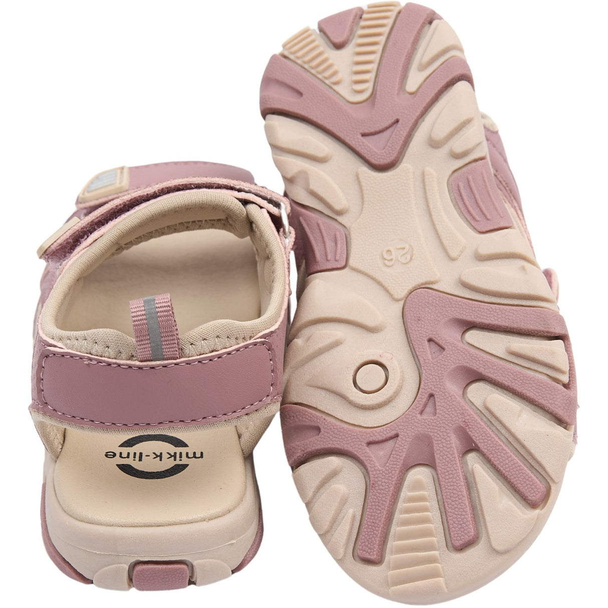Mikk-Line Burlwood Sandal Med Kardborreband