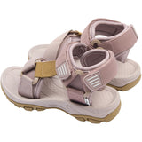 Mikk-Line Twilight Mauve Sandal Trekking Med Kardborreband