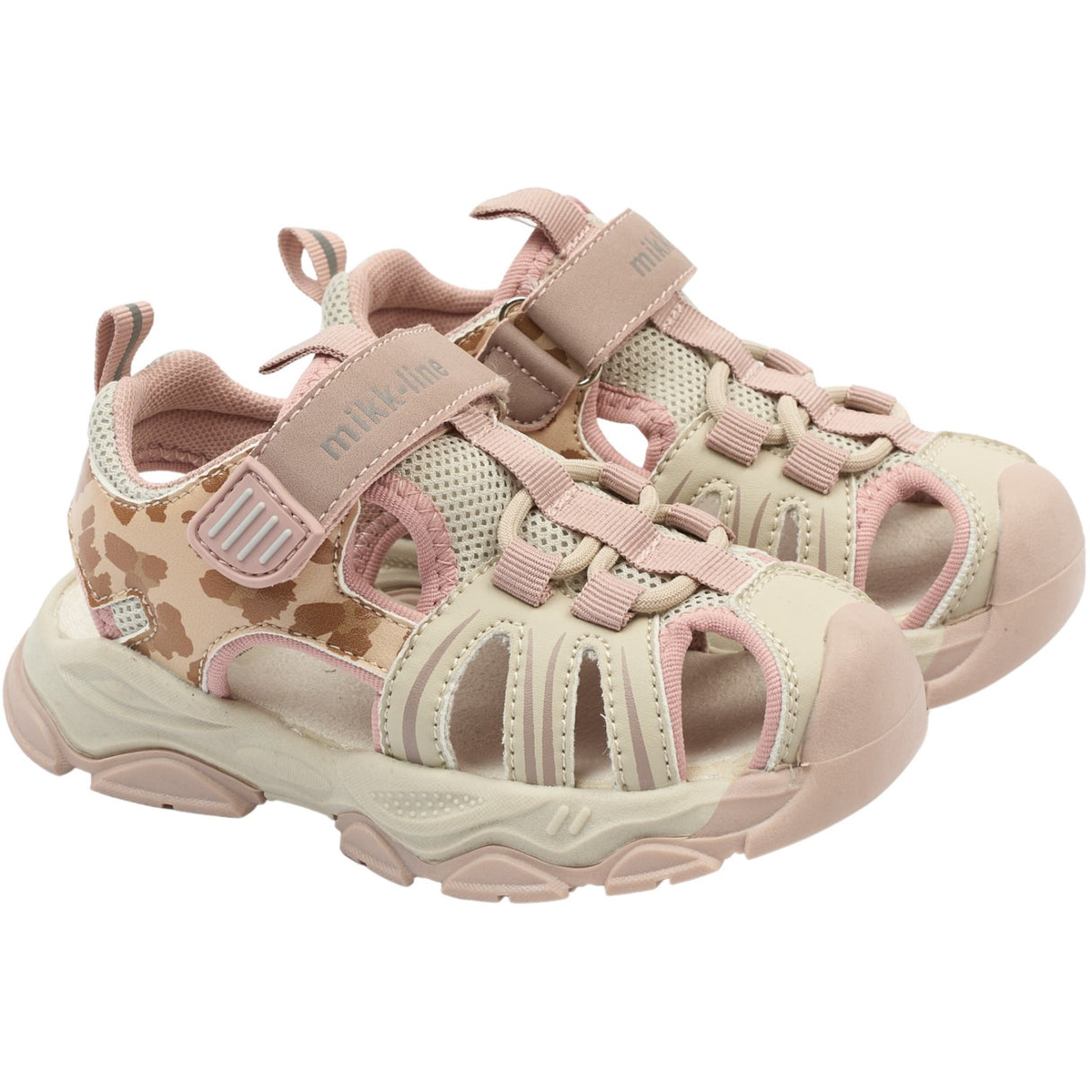 Mikk-Line Cinder Sandal Mesh Med Kardborreband