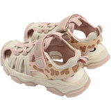 Mikk-Line Cinder Sandal Mesh Med Kardborreband