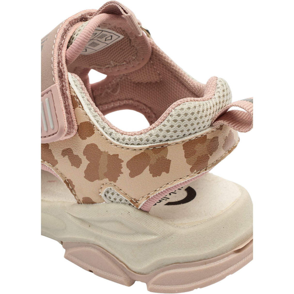 Mikk-Line Cinder Sandal Mesh Med Kardborreband