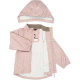 Mikk-Line Adobe Rose Pu Glitter Rain Sett