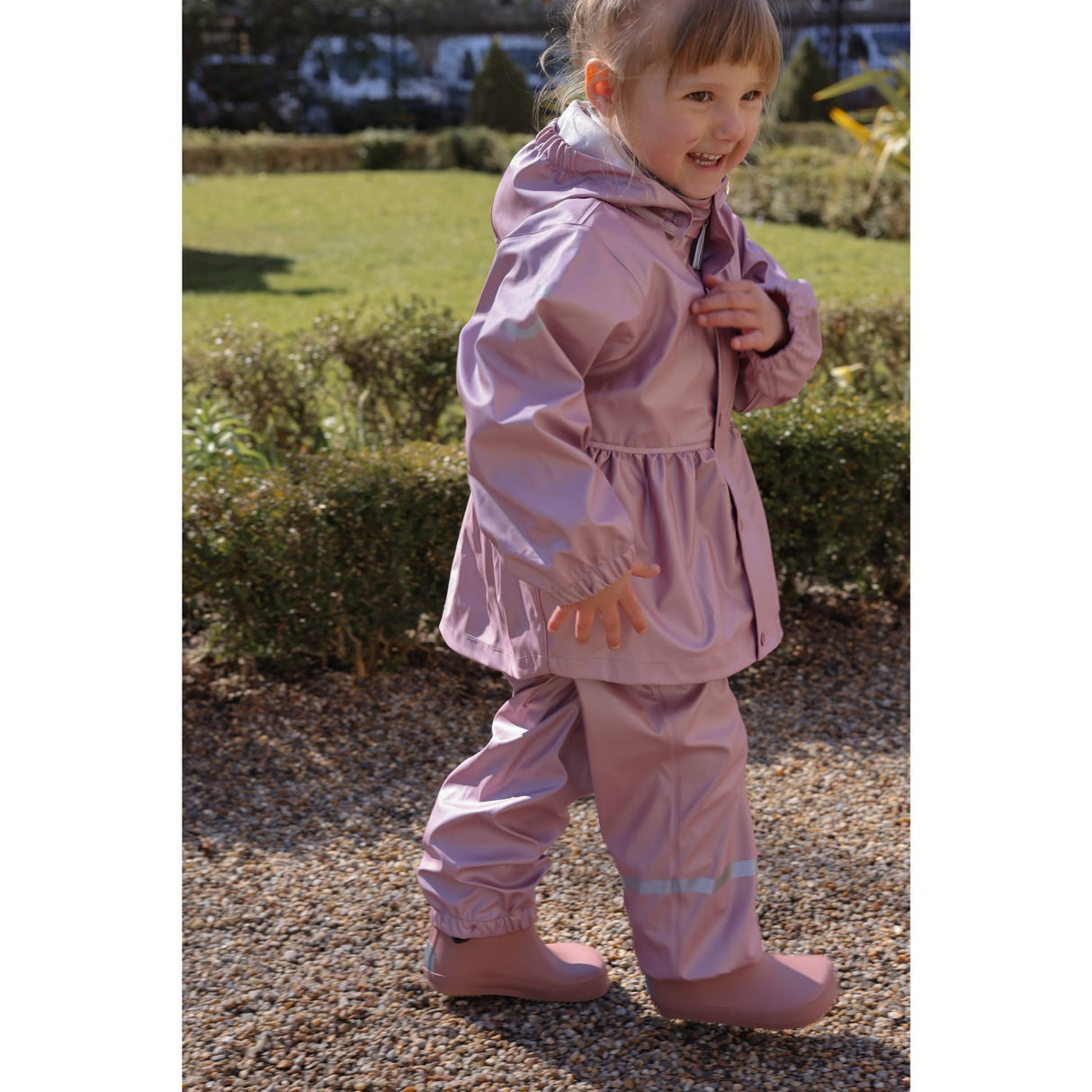 Mikk-Line Mauve Shadows Pu Metallic Rain